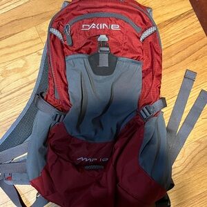 Dakine Burgundy and Charcoal Backpack